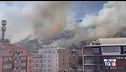 Paura e disagi a Roma per un vasto incendio