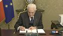 Mattarella firma Ddl sull'abuso d'ufficio