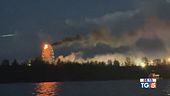 Lipsia: in fiamme la ruota panoramica