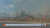 Maxi rogo a Roma, feriti 4 soccorritori