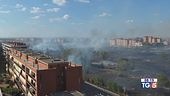 Roma colpita ancora da un vasto incendio