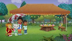 La giornata piovosa di Daniel in campeggio