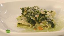 Mezzi paccheri con friarielli