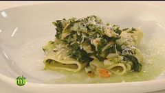 Mezzi paccheri con friarielli