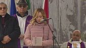"Onore alle vittime delle foibe"
