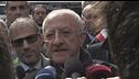 Protesta show, De Luca alla carica
