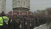 Navanly fa paura, funerali blindati