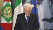 Mattarella, ancora troppe violenze
