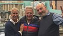 Dustin Hoffman a spasso per Lucca