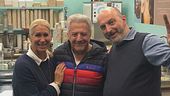 Dustin Hoffman a spasso per Lucca