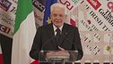 Mattarella, basta guerra in Europa