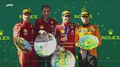 F1, doppietta Ferrari in Australia