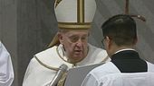 Il Papa alla veglia di Pasqua