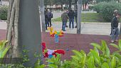 Spari al parco, paura a Napoli