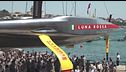 La nuova Luna Rossa vola sull'acqua