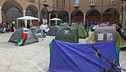 Tende pro Gaza, studenti in rivolta