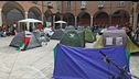 Tende pro Gaza, studenti in rivolta