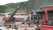 Maxi incendio, paura a Bolzano