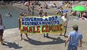 Spiagge libere, protesta a Napoli