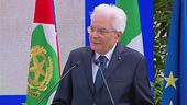 Mattarella: "Azzurri, portate messaggi di pace"