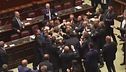 Rissa in Parlamento, 11 sospesi