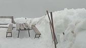 Sud a secco, neve sulle Alpi