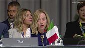 Meloni, l'Italia è con Kiev