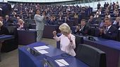 Ursula fa il bis, no di Fdi e Lega