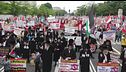 Netanyahu da Biden tra le proteste