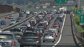 Traffico e caldo, esodo rovente