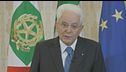 Mattarella: "Abbattere il debito"