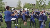 Il mega raduno delle bande musicali