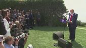 Trump: "Sto bene, non mi arrendo"