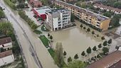 Emilia Romagna sott'acqua, un morto