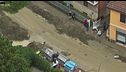 "Una slavina d'acqua su Bologna"