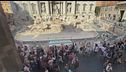 Fontana di Trevi, monete in piscina
