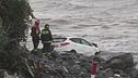 Sicilia sott'acqua, le auto in mare