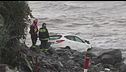 Sicilia sott'acqua, le auto in mare