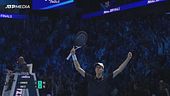 Il momento d'oro del maestro del tennis