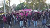 Donne in marcia contro la violenza