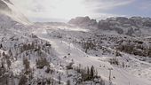 Neve in vetta, si torna a sciare