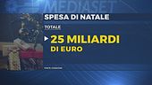 Un Natale da 25 miliardi