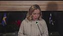 Meloni, "Difenderemo i confini"