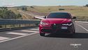 La prova dell'Alfa Romeo Tributo Italiano