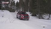 Show sulla neve in Lapponia con Mitsubishi