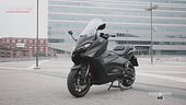 La prova della Yamaha TMax