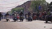 Pontedera, il raduno internazionale degli appassionati di Vespa