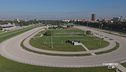 La nuova pista di trotto dell'ippodromo di San Siro