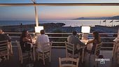 Un ristorante con un panorama incredibile