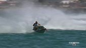 La tappa finale del campionato di moto d'acqua